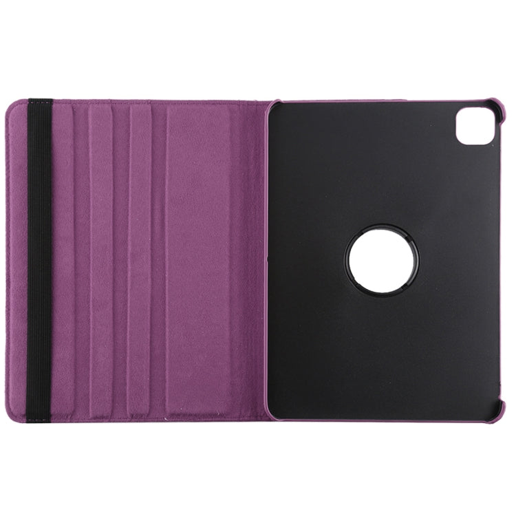 Funda de cuero con textura de lichi, rotación horizontal de 360 ​​grados, con soporte, para iPad Air 13 2024 / iPad Pro 12.9 (2020), para iPad Pro 11 (2020)