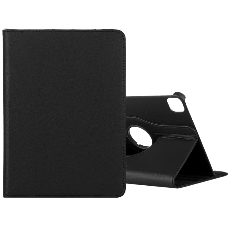 Funda de cuero con textura de lichi, rotación horizontal de 360 ​​grados, con soporte, para iPad Air 13 2024 / iPad Pro 12.9 (2020), para iPad Pro 11 (2020)