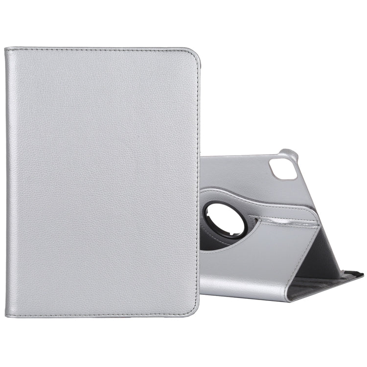 Funda de cuero con textura de lichi, rotación horizontal de 360 ​​grados, con soporte, para iPad Air 13 2024 / iPad Pro 12.9 (2020), para iPad Pro 11 (2020)