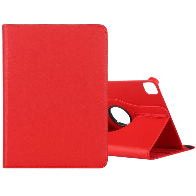 Funda de cuero con textura de lichi, rotación horizontal de 360 ​​grados, con soporte, para iPad Air 13 2024 / iPad Pro 12.9 (2020), para iPad Pro 11 (2020)