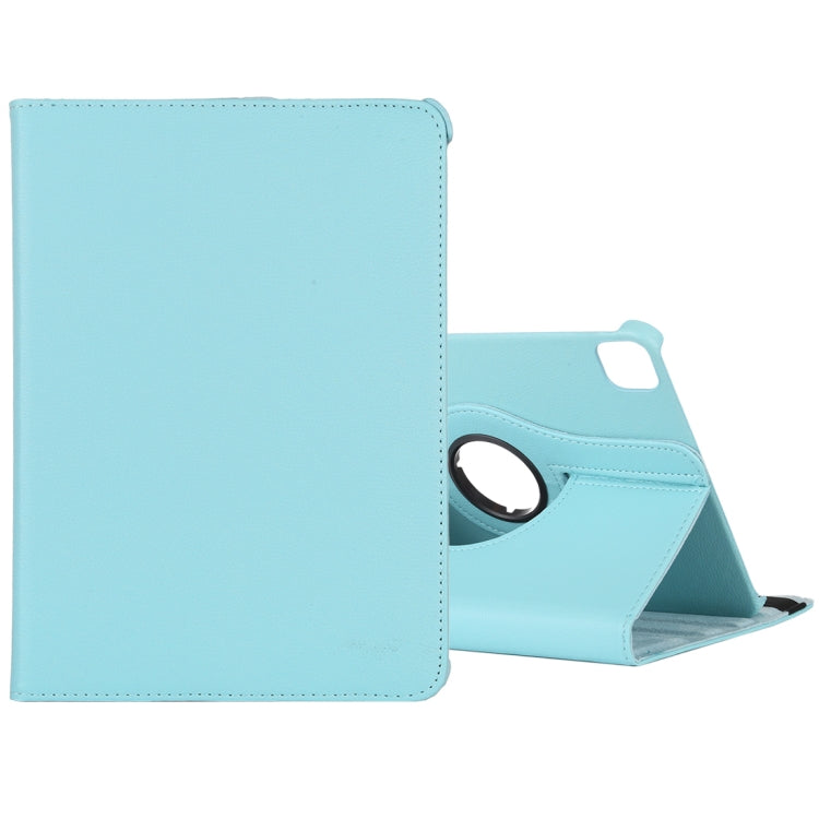Funda de cuero con textura de lichi, rotación horizontal de 360 ​​grados, con soporte, para iPad Air 13 2024 / iPad Pro 12.9 (2020), para iPad Pro 11 (2020)