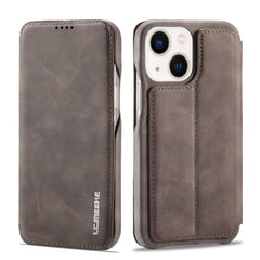 LC.IMEEKE Hon Ancient Series Flip Leather Phone Case, For iPhone 14, For iPhone 14 Plus, For iPhone 14 Pro, For iPhone 14 Pro Max