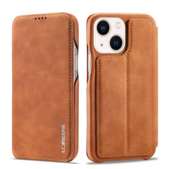 LC.IMEEKE Hon Ancient Series Flip Leather Phone Case, For iPhone 14, For iPhone 14 Plus, For iPhone 14 Pro, For iPhone 14 Pro Max