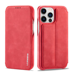 LC.IMEEKE Hon Ancient Series Flip Leather Phone Case, For iPhone 14, For iPhone 14 Plus, For iPhone 14 Pro, For iPhone 14 Pro Max