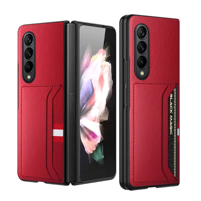 GKK Litchi Texture Card Slot Phone Case