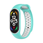 For Xiaomi Mi Band 7 / Teal + White