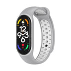 For Xiaomi Mi Band 7 / Grey+White