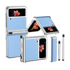 For Samsung Galaxy Z Flip4 / Silver Blue