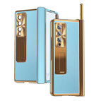 For Samsung Galaxy Z Fold3 5G / Blue Gold