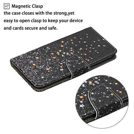 3D Colored Drawing Flip Leather Phone Case, For iPhone 14 Pro