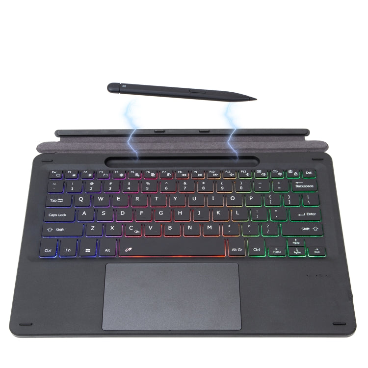 KF17S Tri-color Backlit Touch Bluetooth Keyboard