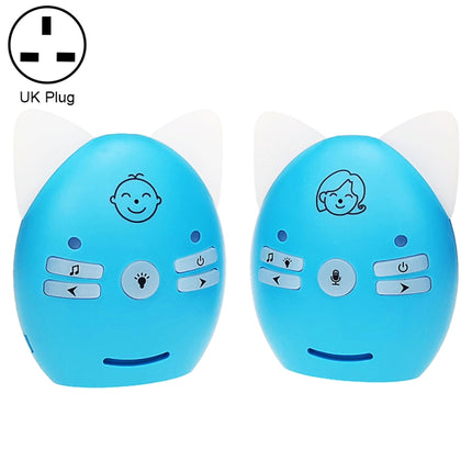 Wireless Audio Baby Monitor Support Voice Monitoring + Intercom + Night Light without Battery