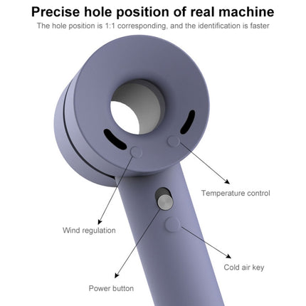 Funda protectora de silicona a prueba de golpes para secador de pelo, para Dyson