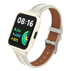 For Xiaomi Mi Watch Lite / Redmi Watch / Warm White + Ivory Case