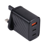 UK Plug / Black