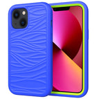 For iPhone 14 Plus / Blue+Olivine