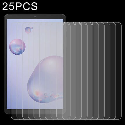 25 PCS 9H 0.3mm Explosion-proof Tempered Glass Film, For Lenovo M10 Plus X606, For Galaxy Tab A 8.4 (2020) T307 / Headwolf Fpad5 Pro