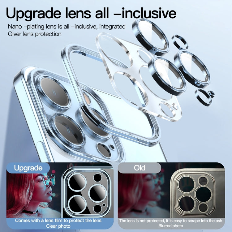 Lens Protector MagSafe Electroplated Phone Case, For iPhone 14