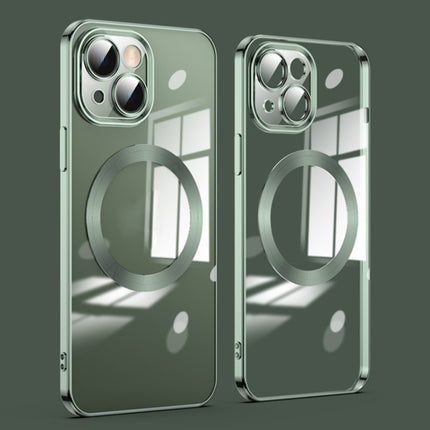 Lens Protector MagSafe Electroplated Phone Case, For iPhone 14 Plus, For iPhone 14, For iPhone 14 Pro Max