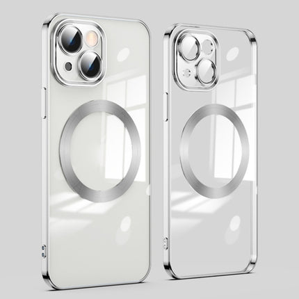Lens Protector MagSafe Electroplated Phone Case, For iPhone 14 Plus, For iPhone 14, For iPhone 14 Pro Max