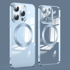 Lens Protector MagSafe Electroplated Phone Case, For iPhone 14 Pro Max, For iPhone 14 Pro, For iPhone 14 Plus, For iPhone 14