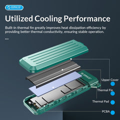 ORICO-USB3.1 Gen1 Type-C 6Gbps M.2 SATA SSD Enclosure