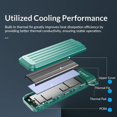 ORICO-USB3.1 Gen2 Type-C 10Gbps M.2 NVMe SSD Enclosure