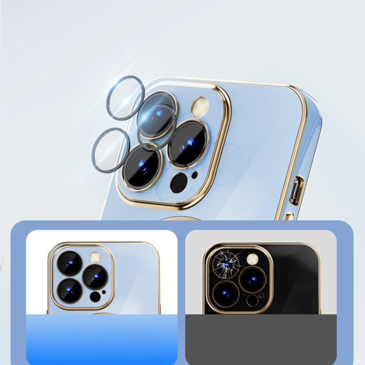 6D Gold Plated Magsafe Magnetic Phone Case, For iPhone 14 Pro Max, For iPhone 14, For iPhone 14 Plus, For iPhone 14 Pro, For iPhone 13, For iPhone 13 Pro, For iPhone 13 Pro Max, For iPhone 12, For iPhone 12 Pro