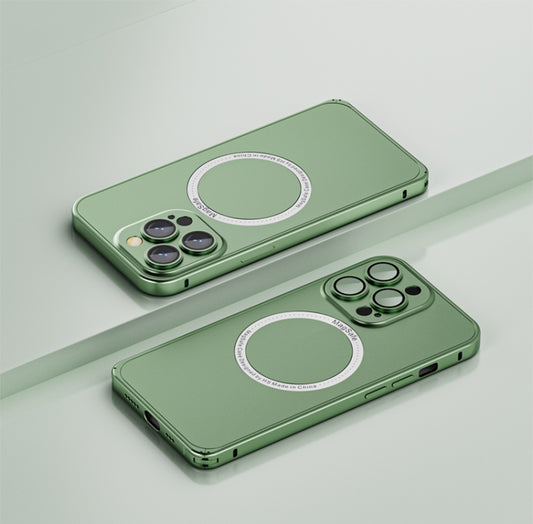 Frosted MagSafe Magnetic Phone Case with Lens Film, For iPhone 14, For iPhone 14 Plus, For iPhone 14 Pro, For iPhone 14 Pro Max