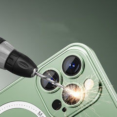 Frosted MagSafe Magnetic Phone Case with Lens Film, For iPhone 14, For iPhone 14 Plus, For iPhone 14 Pro, For iPhone 14 Pro Max