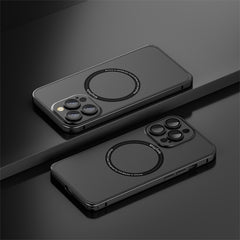 Frosted MagSafe Magnetic Phone Case with Lens Film, For iPhone 14, For iPhone 14 Plus, For iPhone 14 Pro, For iPhone 14 Pro Max, For iPhone 13, For iPhone 13 Pro