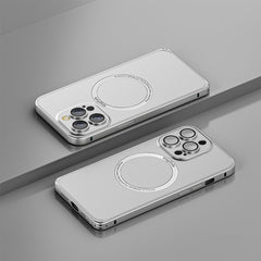Frosted MagSafe Magnetic Phone Case with Lens Film, For iPhone 14, For iPhone 14 Plus, For iPhone 14 Pro, For iPhone 14 Pro Max