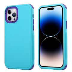 3 in 1 Four Corner Shockproof Phone Case, For iPhone 14 Pro, For iPhone 14 Pro Max