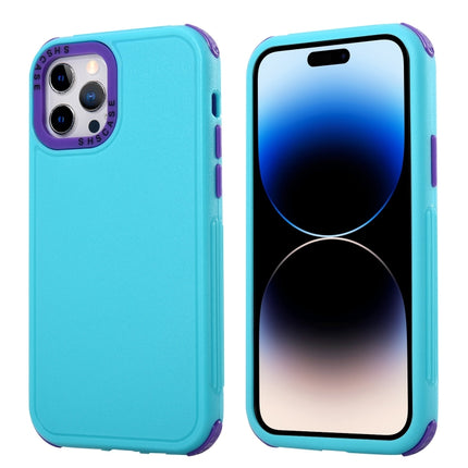 3 in 1 Four Corner Shockproof Phone Case, For iPhone 14 Pro Max, For iPhone 14 Pro
