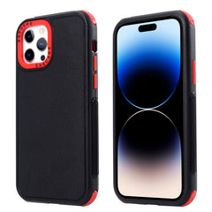 3 in 1 Four Corner Shockproof Phone Case, For iPhone 14 Pro, For iPhone 14 Pro Max