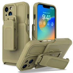 Explorer Series Back Clip Holder PC Phone Case, For iPhone 14, For iPhone 14 Plus, For iPhone 14 Pro, For iPhone 14 Pro Max, For iPhone 13