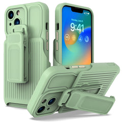 Explorer Series Back Clip Holder PC Phone Case, For iPhone 14, For iPhone 14 Plus, For iPhone 14 Pro, For iPhone 14 Pro Max, For iPhone 13