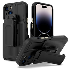 Explorer Series Back Clip Holder PC Phone Case, For iPhone 14, For iPhone 14 Plus, For iPhone 14 Pro, For iPhone 14 Pro Max, For iPhone 13