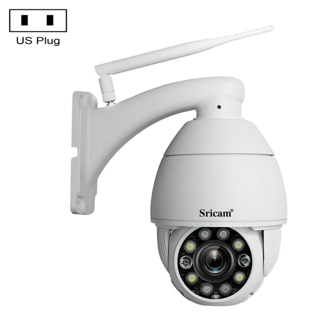 Sricam SP008C 5MP 10X Zoom IP66 Waterproof CCTV WiFi IP Camera Monitor, US Plug, EU Plug, UK Plug
