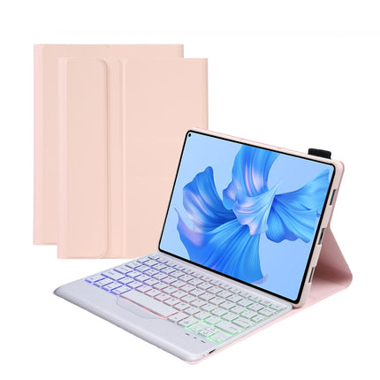 AHW12-BS Detachable Backlight Bluetooth Keyboard Tablet Leather Case