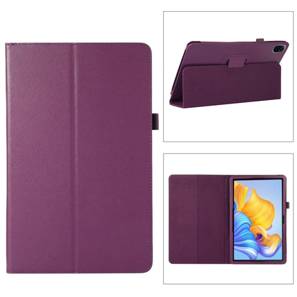 Litchi Texture Leather Tablet Case with Holder, For Honor Pad 8