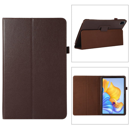 Litchi Texture Leather Tablet Case with Holder, For Honor Pad 8