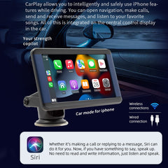 B300C 7 inch Car MP5 Player Carplay Mobile Phone Internet Tablet Monitor, B300C