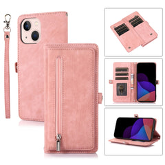 Zipper Card Slot Buckle Wallet Leather Phone Case, For iPhone 14 Pro Max, For iPhone 14 Pro, For iPhone 14 Plus, For iPhone 14