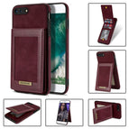 For iPhone 8 Plus / 7 Plus / Wine Red