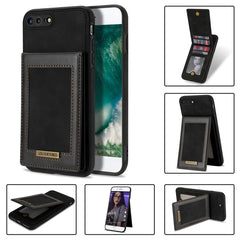 N.BEKUS Vertical Flip Card Slot RFID Phone Case, For iPhone SE 2022 / SE 2022 / 8 / 7, For iPhone 8 Plus / 7 Plus, For iPhone 11 Pro Max, For iPhone 11 Pro