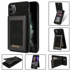 N.BEKUS Vertical Flip Card Slot RFID Phone Case, For iPhone SE 2022 / SE 2022 / 8 / 7, For iPhone 8 Plus / 7 Plus, For iPhone 11 Pro Max, For iPhone 11 Pro
