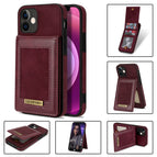 For iPhone 12 mini / Wine Red
