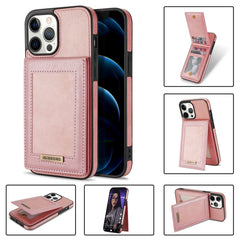 N.BEKUS Vertical Flip Card Slot RFID Phone Case, For iPhone 12 mini, For iPhone 12 Pro, For iPhone 12 Pro Max, For iPhone 13
