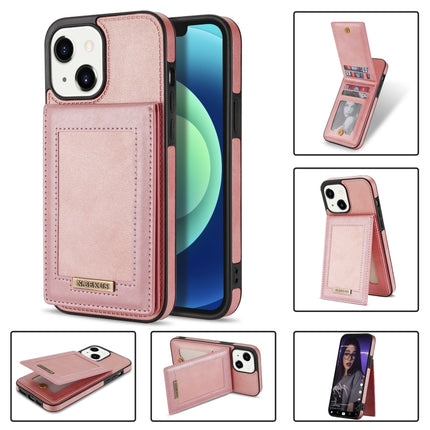N.BEKUS Vertical Flip Card Slot RFID Phone Case, For iPhone 12 mini, For iPhone 12 Pro, For iPhone 12 Pro Max, For iPhone 13